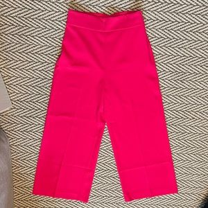 Zara Wide Leg Pink Pants